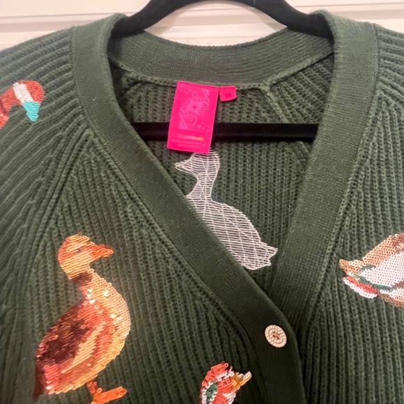 Scattered Duck Cardigan - Picture 3 of 3